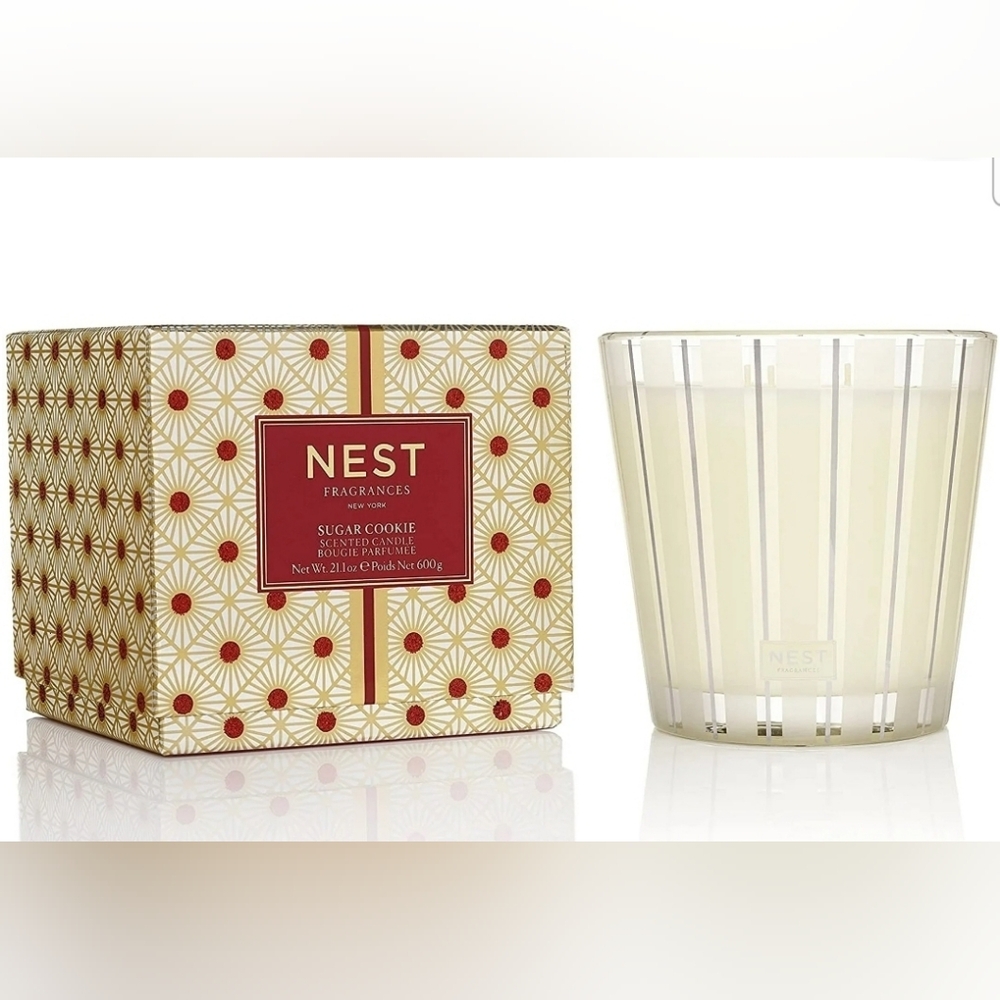 NEST Fragrances LIMITED EDITION Sugar Cookie 3 Wick Candle, 21.2 oz , NWT